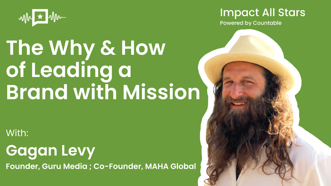 Gagan Levy, founder of Guru Media Solutions, explains how to create a brand with purpose.